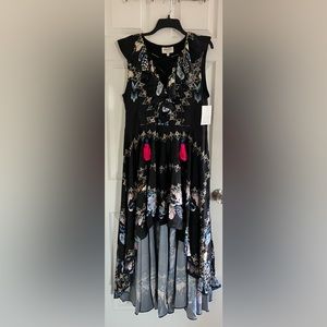 White Sands Black High-Low Dress Women’s Size 18